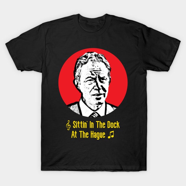 Tony Blair For Jail T-Shirt by RevolutionInPaint